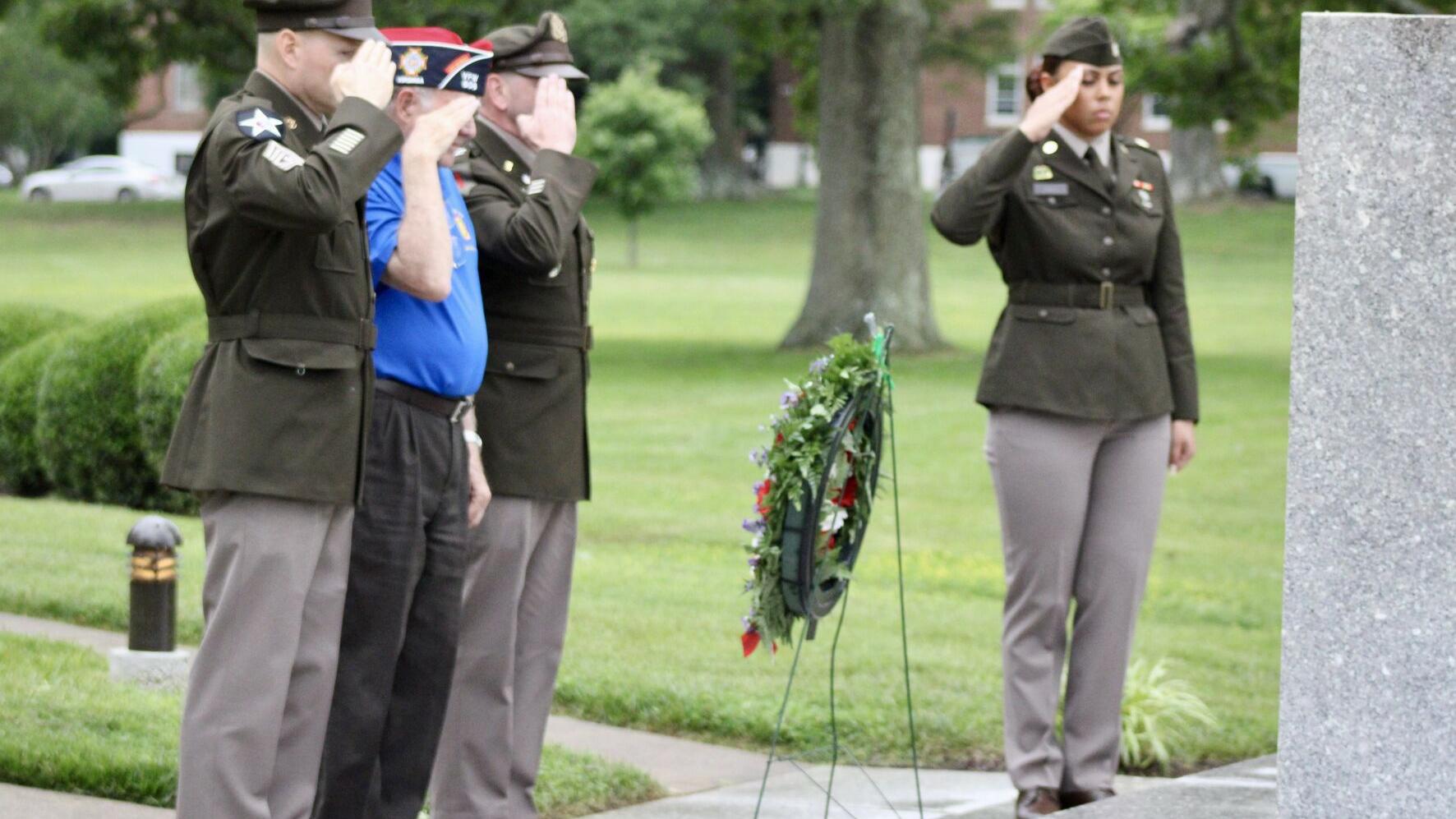 Fort Belvoir honors Memorial Day with annual wreath-laying event